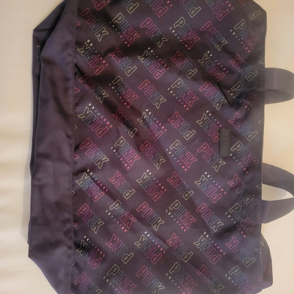 Victoria Secret Pink Weekender Tote Bag  Weekend Shoulder Bag New